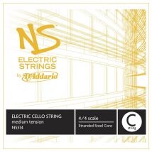 DAddario NS Electric Cello C String 4/4 Size Medium