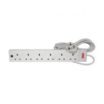 Mercury 6 Gang Extension Lead 2m