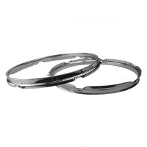 Shaw 14 10 Lug Triple Flange Drum Hoop Chrome