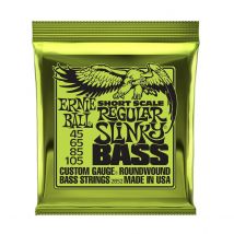 Ernie Ball P02852 Regular Slinky Short Scale Bass Set 45-105