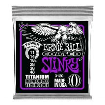 Ernie Ball 3120 Power Slinky Coated Titanium Set 11-48
