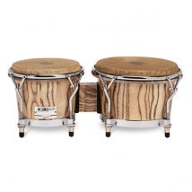 Gon Bops Alex Acuna Signature Bongo 7" & 8.5" Natural Lacquer