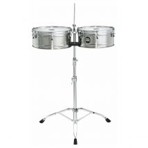 Meinl 14/15" Luis Conte Artist Series Timbales - Stainless steel