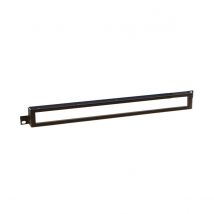 Adam Hall 19 Front Panel with Plexiglass Insert 1U