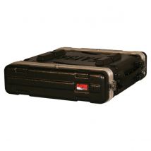 Gator GR-2L Lockable Moulded Rack Case 2U 19.25 Depth - Nearly New