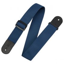 Levys M8POLY-NAV 2" Polypropylene Guitar Strap w/ Poly Ends Navy
