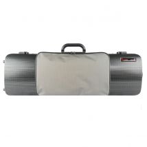 BAM 2011XL Hightech Oblong Violin Case Pocket Black Lazure