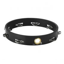Remo 10 Single Row Headless Tambourine Black