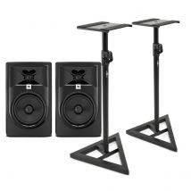 JBL 305P MKII Studio Monitors with Stands Pair