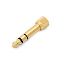 Headphone Jack Screw Adaptor Gold by Gear4music