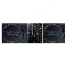 Technics SL-1210 MK7 Turntables with Pioneer DJM-DJM-450