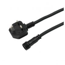 LEDJ Exterior Spectra Series Power Cable UK Plug 2m