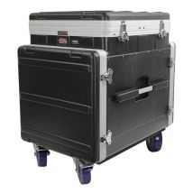 Gator GRC-12X10 PU Moulded Pop-Up Rack Case 12U Top 10U Side - Nearly New
