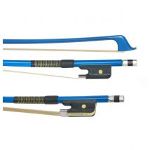 P&H Double Bass Bow Blue Fibreglass 4/4-3/4