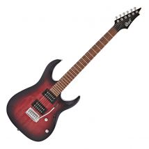 Cort X100 Open Pore Black Cherry Burst