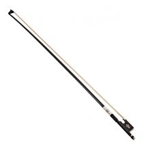 Orchestra Carbon Fibre Weave Violin Bow 4/4 Fleur De Lys Stamp