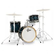 Gretsch Renown Maple 18 3pc Shell Pack Satin Antique Blue Burst