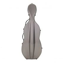 Hidersine Fibreglass Cello Case Grey