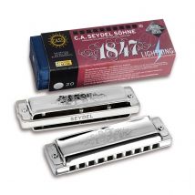Seydel 1847 Lightning Blues Harmonica Bb