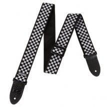 Dunlop Strap Black and White Check