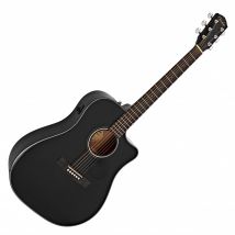 Fender CD-60SCE Dreadnought Electro Acoustic Black
