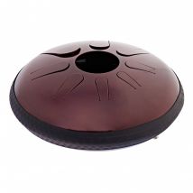 Idiopan Domina 12 Tunable Steel Tongue Drum with Pickup Ruby Red