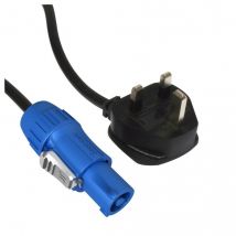 American Audio Locking MPC to UK Power Adapter 2m