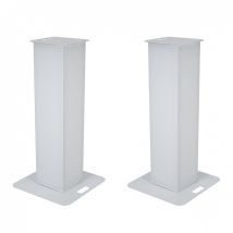 Eurolite 150cm Stage Stands with Cover and Bag White