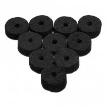 Ahead Jet Black Wool Cymbals Felts 10 Pack