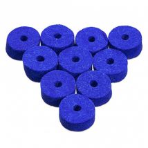 Ahead Blue Wool Cymbal Felts 10 Pack
