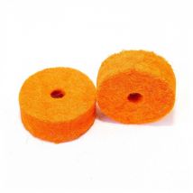 Tuner Fish Lug Locks Cymbal Felts 10pk Orange