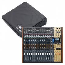 Tascam Model 24 Analog Mixer with AK-DC24 Dust Cover