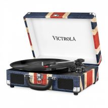 Victrola Journey Turntable with BT and Built-In Speakers UK Flag
