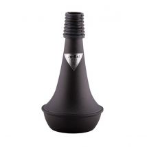 Jo-Ral Bass Trombone Practice Mute Aluminium