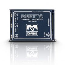 Palmer DUETTO Nano Mixer for Guitars + Line Signals
