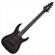 Jackson JS22-7 DKA Dinky QM Trans Black Burst - Nearly New