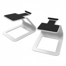 Kanto SE2 Elevated Desktop Speaker Stands (Small) White