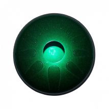 Idiopan Domina Pro 12 Tunable Steel Tongue Drum w/Pick up Green
