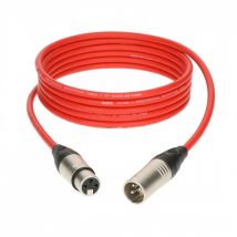Klotz M1 XLR Microphone Cable Red 5m