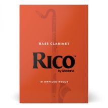Rico by DAddario Bass Clarinet Reeds 2.5 (10 Pack)