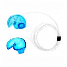 Docs Proplug Non-vented W/ Leash Large Blue