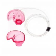 Docs Proplug Non-vented W/ Leash Small Pink