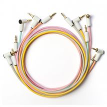 MyVolts Candycord Straight/Angle Minijack Cables 70cm 6 pack