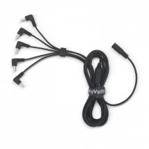 MyVolts 5-Way Power Splitter Cable for Korg Volca Black