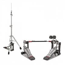 DW 9000 Series Full Hardware Set Double Pedal