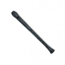 Nuvo Recorder+ with Hard Case Baroque Fingering Black and Black