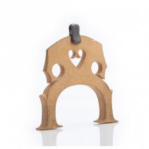 WMutes Metal Cello Concert Mute Matt Black