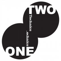 Technics Slipmat One-Two Black/White (Mixed-Set)