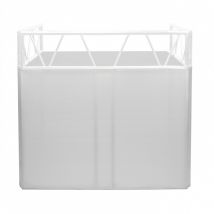 Headliner Indio DJ Booth Scrim White