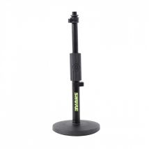 Shure Desktop Mic Stand With 6” Round Base